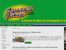 Tablet Screenshot of barrancabermejavirtual.net